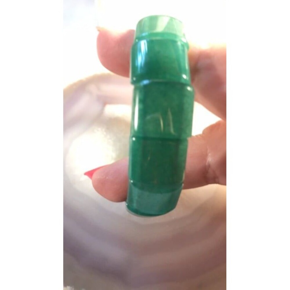 Green Aventurine Stretch Bangle